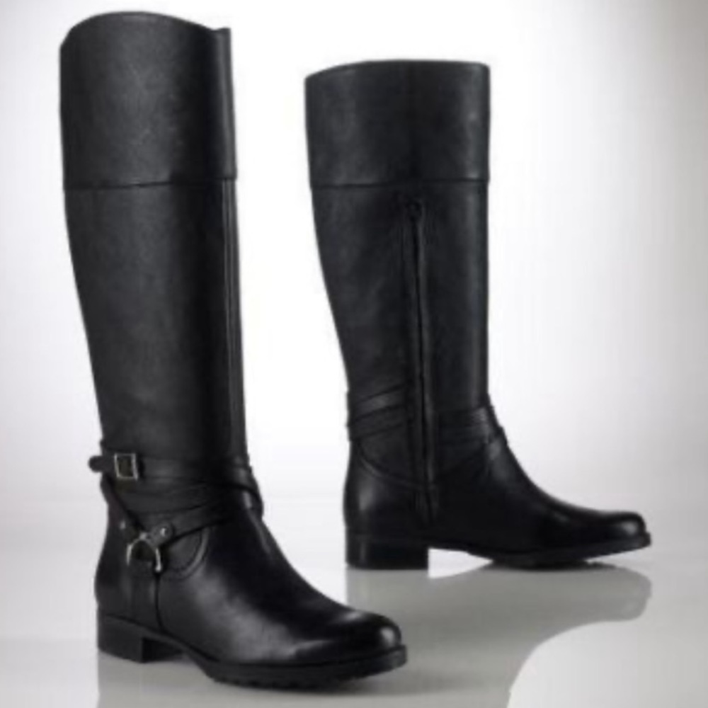 Ralph Lauren Sonya riding boots